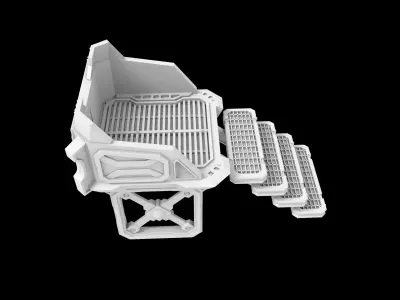 PLATFORM 2 - 3D PRINTABLE MODEL 3D print model