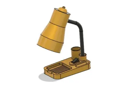 Study lamp 3D model