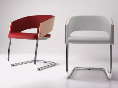 M - pair of chairs 3D model