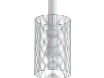 Rica Metal Pendant 3D model