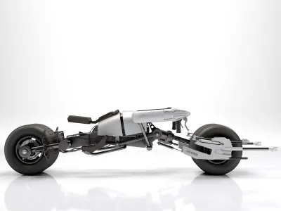 Batpod The Dark Knight 3D model