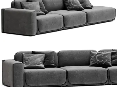 STARLIGHT Sectional Sofa By CPRN HOMOOD 3D model