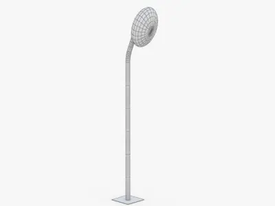 1427 - Floor Lamp Low-poly 3D model