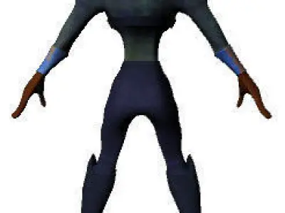 Horse Face Low-poly 3D model