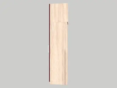 Godrej Wardrobe Door 450 W Low-poly 3D model