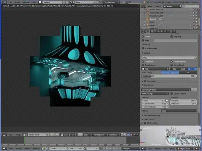 jelly lights  room  3D model