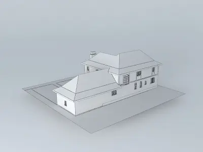 Omega House Free 3D model