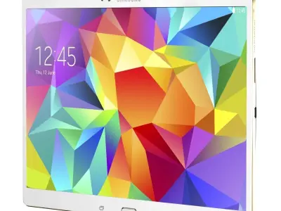 Samsung Galaxy Tab S 10 Dazzling White 3D model