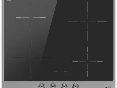 SMEG kitchen appliance collection 3D model