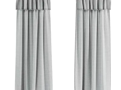 Curtain A8 3D model