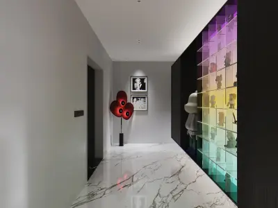 apartment interior scenes      3D model 15