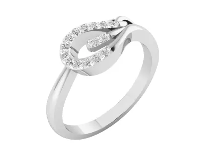 Women Ring Render 3dm STL MTL OBJ FBX Details 3D print model order