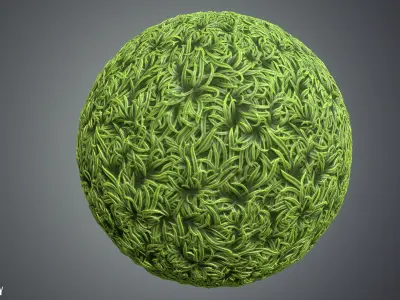 Stylized Grass Vol 17 - Hand Painted Texture Pack Texture