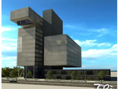 OFFICE BUILGING 3D model