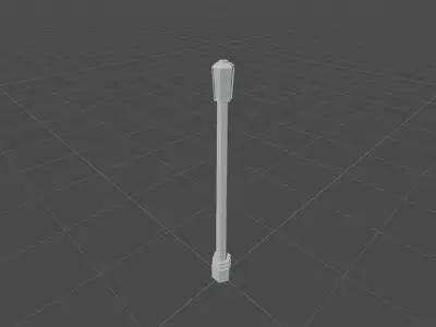 Street light 3D model order