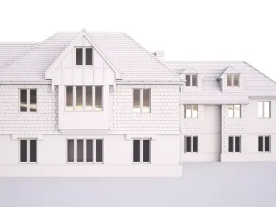 British House Yardley 3D model
