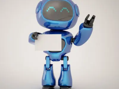 Mini Robot 3D model