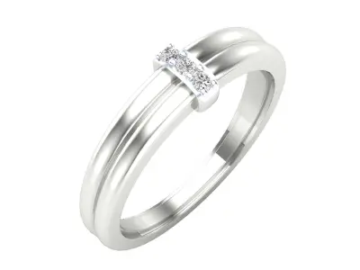  Women Ring Render 3dm STL MTL SLC JCD OBJ FBX Details 3D print model 55