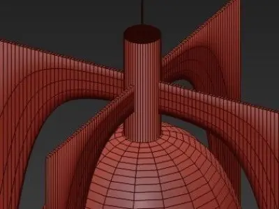 Acacia Pendant Fuse Lighting 3D model purchase