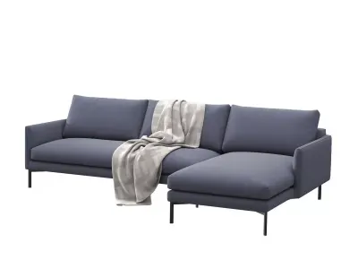 Band Corner Sofa M175H89 3D model
