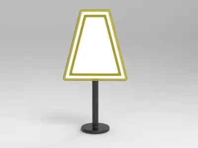 Led Light Desk Lamp 3D model