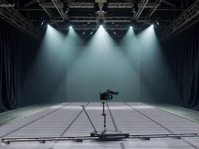  Tripod Dolly Rig with Onboard Camera 