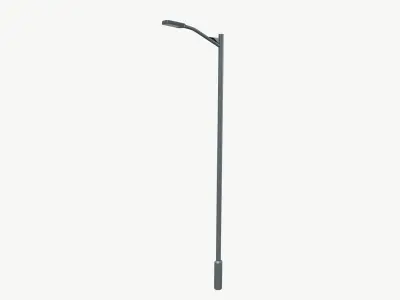 LED Street Light Low-poly 3D model