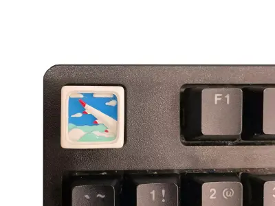 The Plane Window Keycap 3D print model 3D print model