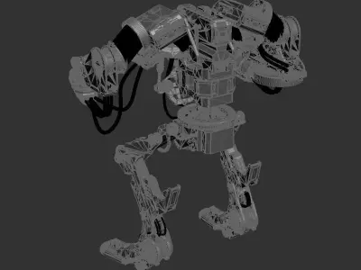 Mech Hard 3D model