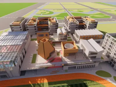 University School-C7 3D model