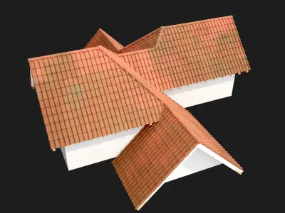 Realistic Roof Collections 31 3D model