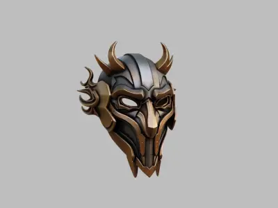 Sci Fi Mask 3D model