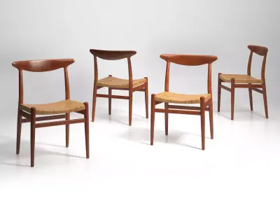 W2 Dining Chair 3D model