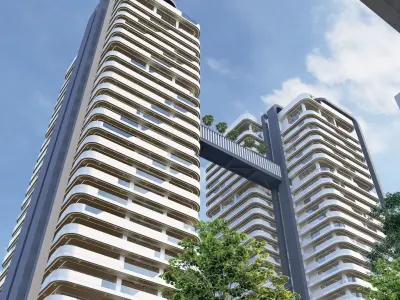 building skyscraper architecture building 3d model 3D model