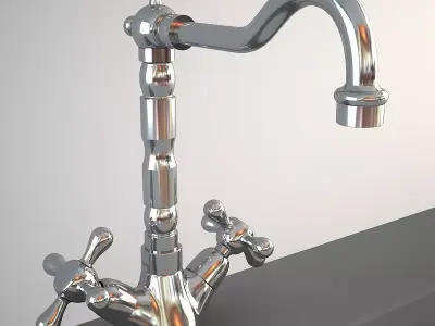 Fantini Mediterraneo Art 68F mixer 3D model