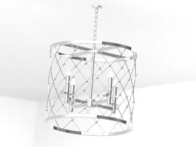 Drum Chandelier Free 3D model