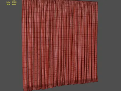 Curtain 121 3D model