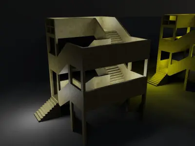 Miniature 3D Printing Structure Type-2 3D model