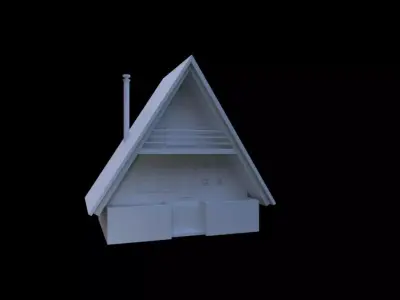 Small House Free low-poly 3D model get
