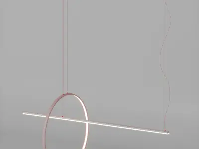 Pendant Light 001 Free 3D model