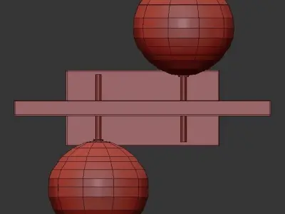 HARMONY GLOBES 3D model