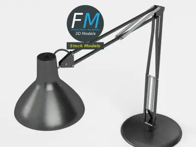 Desk lamp 1 3D model