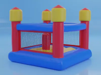 Inflatable family fun gladiator   3D model