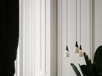 PARKER PENDANT By Mitzi 3D model