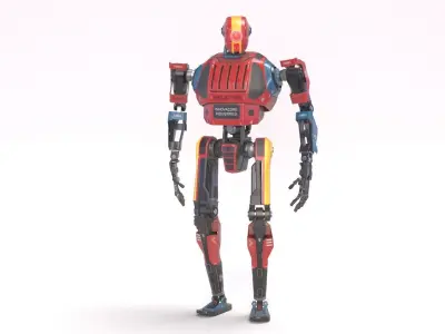 LunarBot 3D model