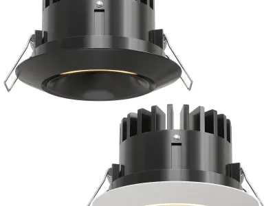 Recessed luminaire by Dc Electro 3D model