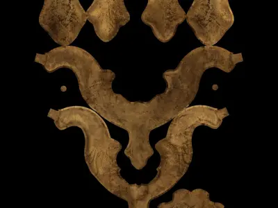 Kapi Tokmagi 3 - Doorknocker 3 Free low-poly 3D model