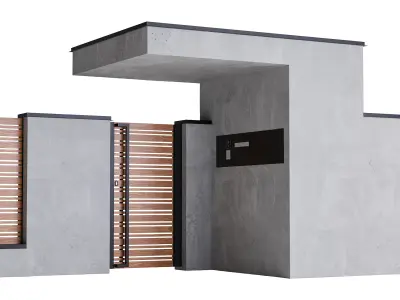  Fencing 33 3D model