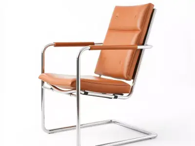 Modern Leather Chair model pack Low-poly 3D model