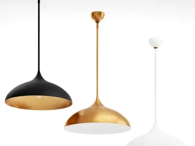 Modelesque Modern Pendant - Large 3D model